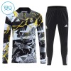 Real Madrid Marvel Trænings Sweatshirt 2026-27 Kvart-Zip Sort TIL Børn